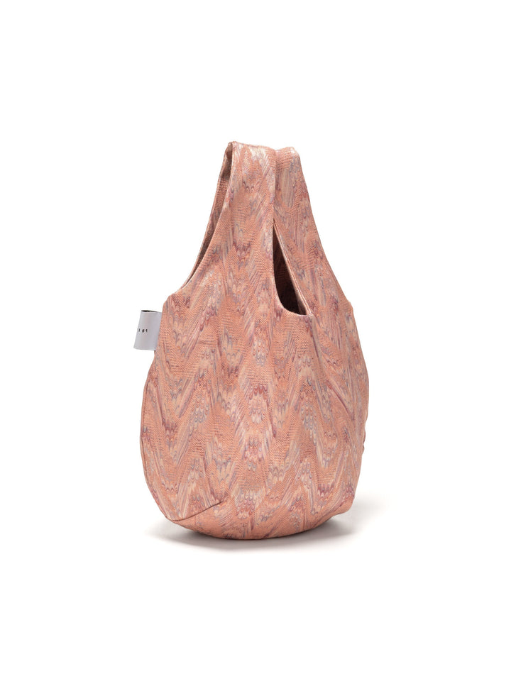Egg Tote | Vintage Jacquard Pink Lumiere