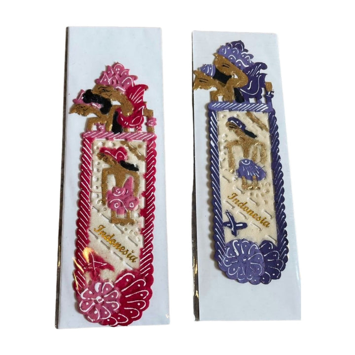 Leather Shadow Puppet Indonesian Wayang Bookmark