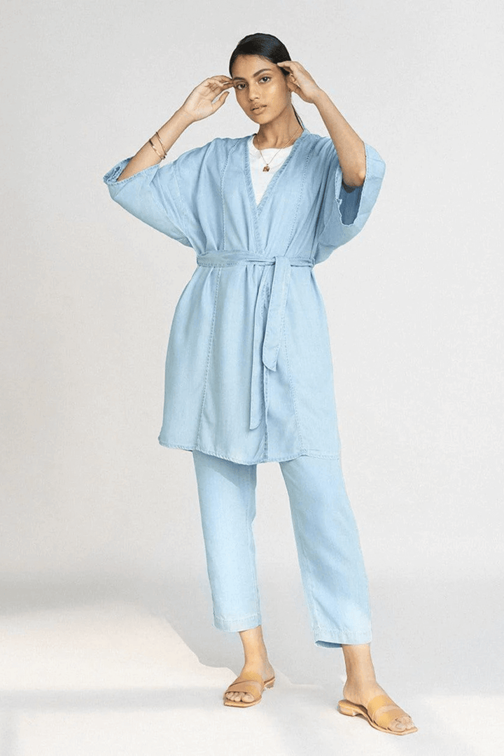 Wrapped In Happiness Set - Blue Denim
