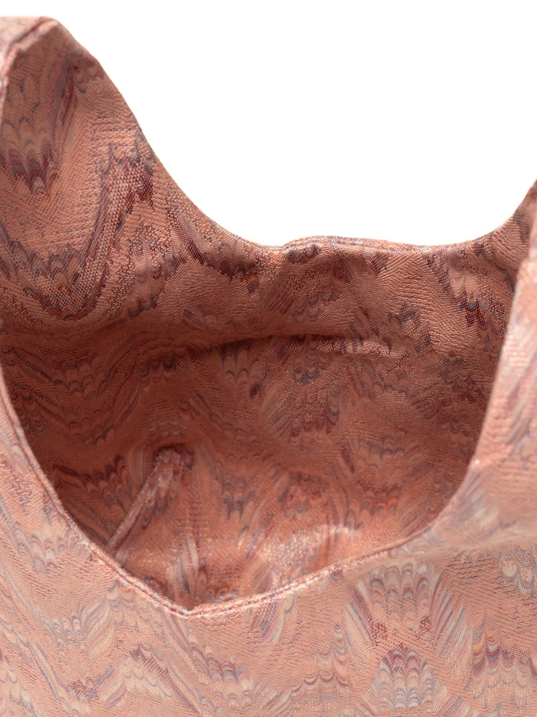 Egg Tote | Vintage Jacquard Pink Lumiere