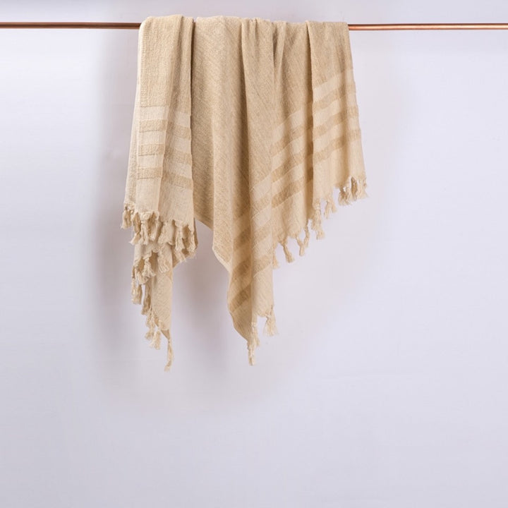 Hand loomed Linen Terry Bath Towel