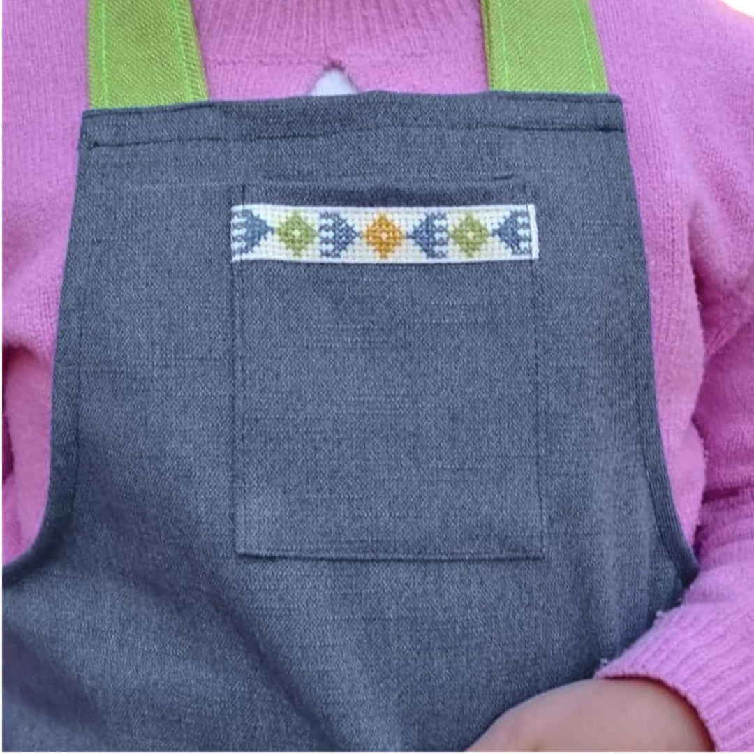 Children's Geometric Full Apron