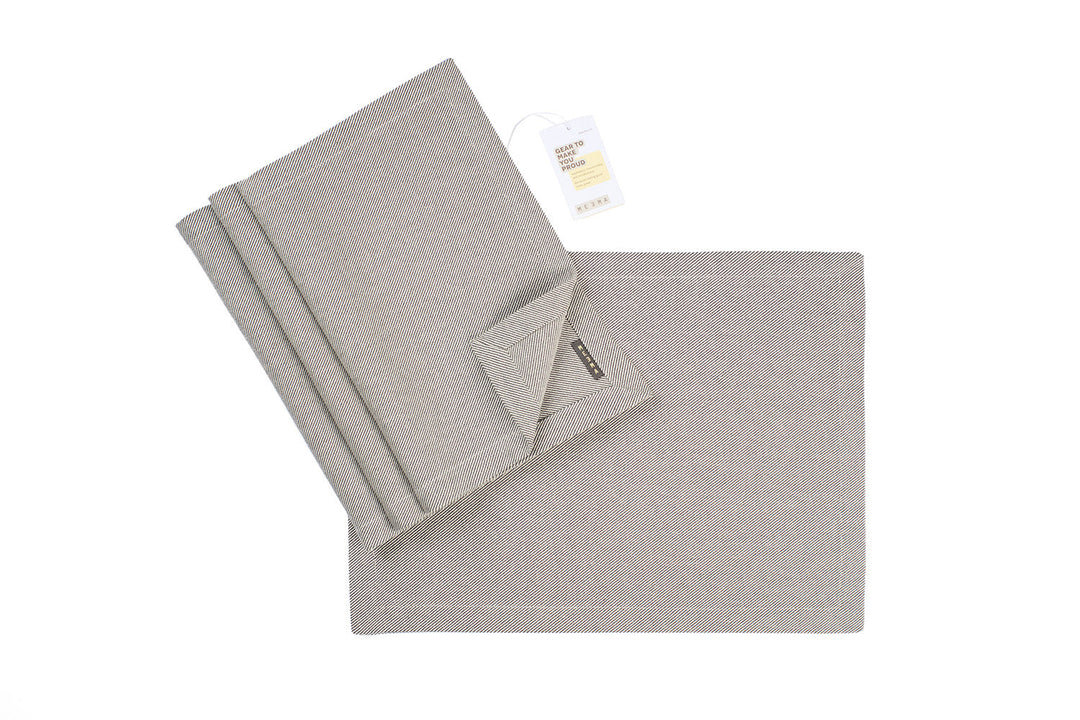With pocket / Striped - Sage Green - image 4