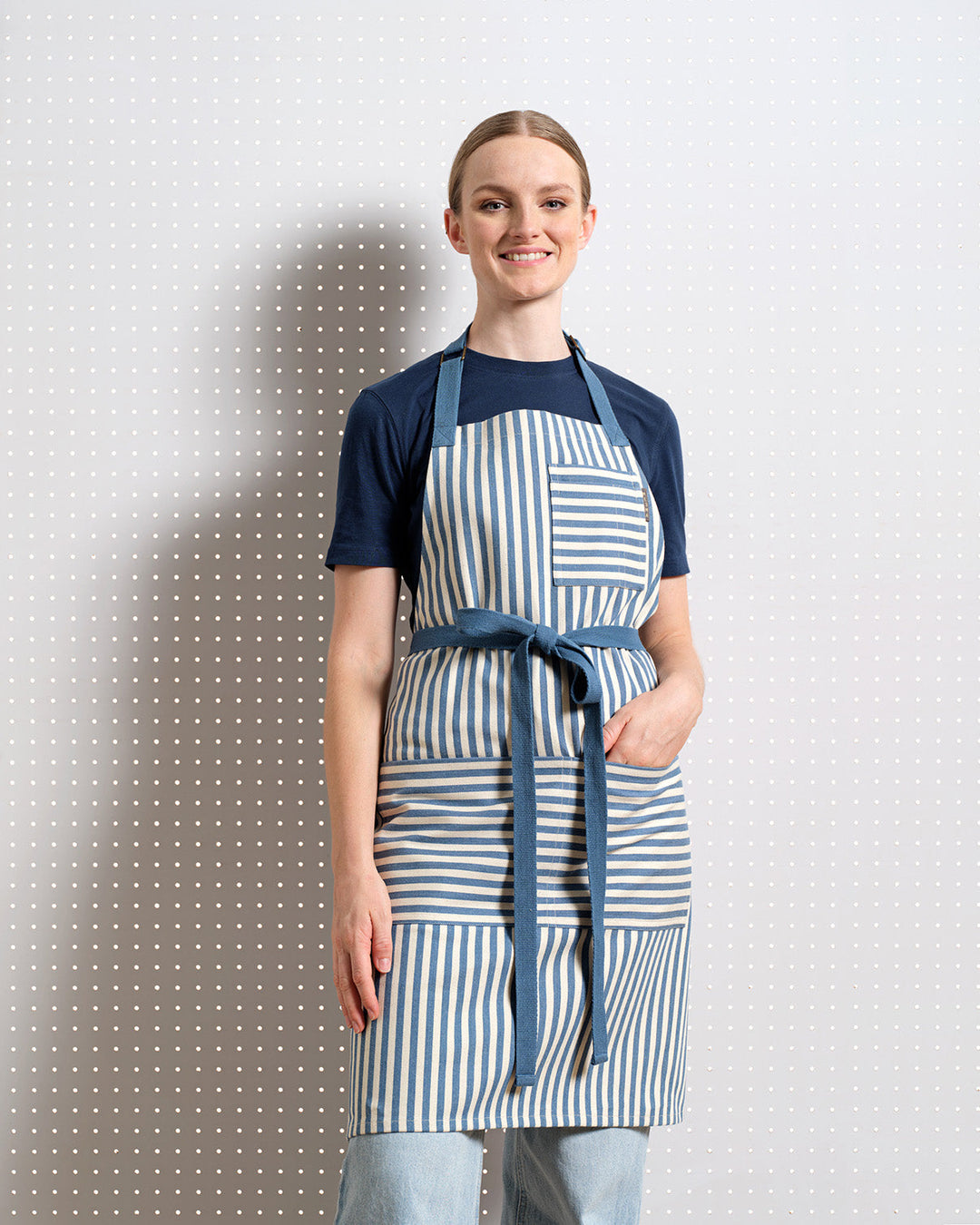 Bib Apron with Pockets