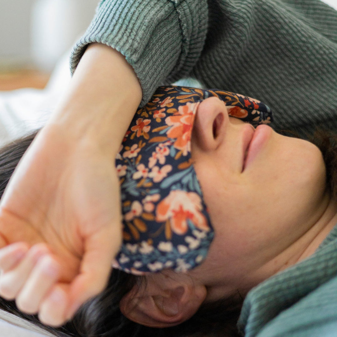 Eye Mask + Neck Wrap Bundle | Pom Blossom