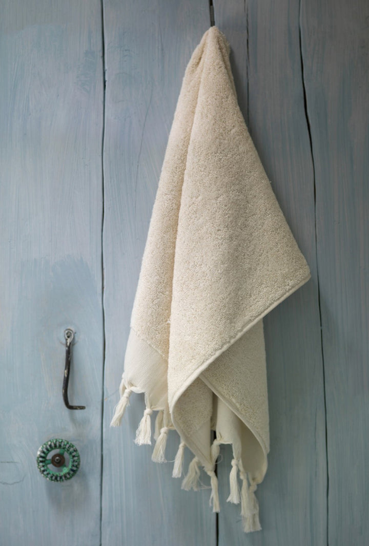 S/2 Plain Terry Hand Towel - White