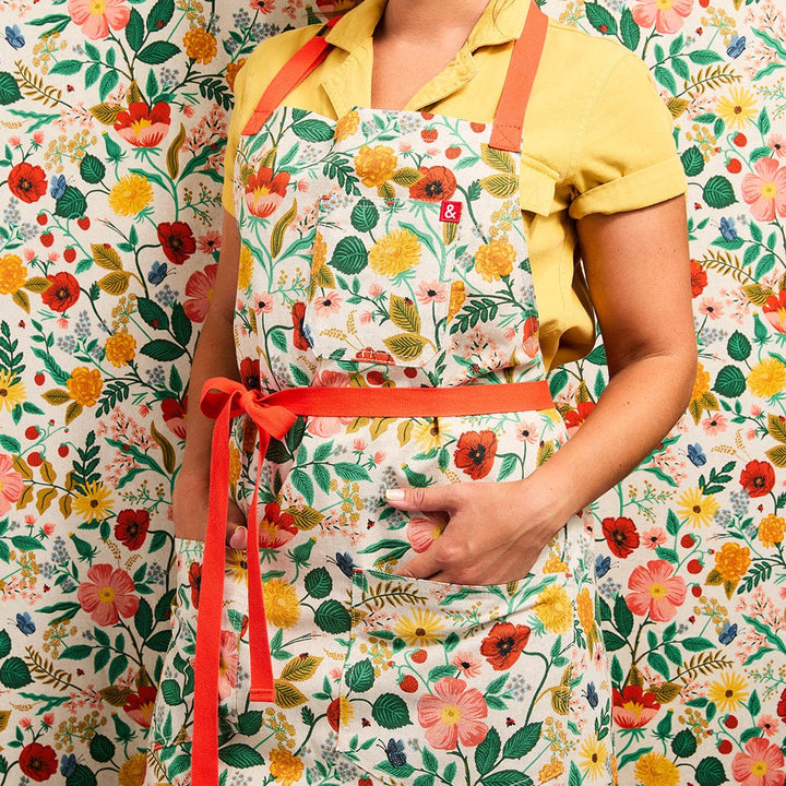 The Essential Apron | Rifle Poppy Fields