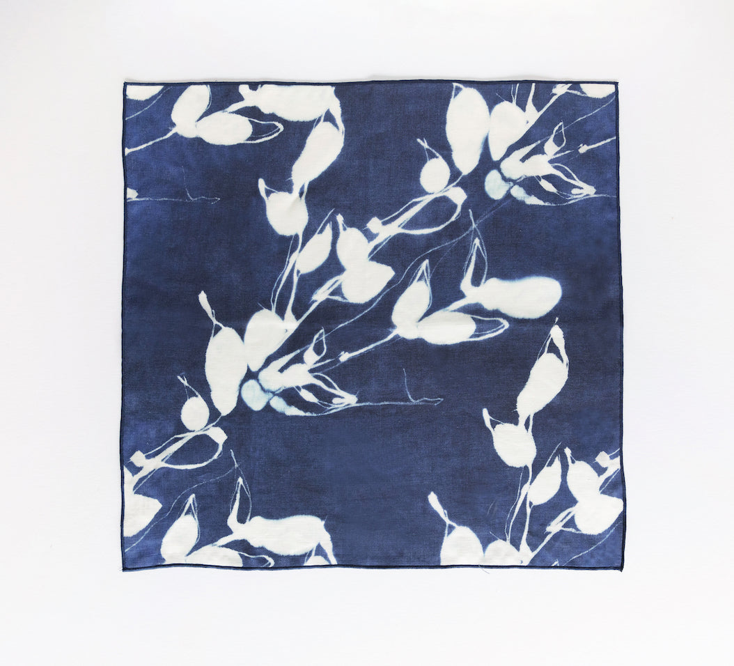 Porto Print in Indigo Napkin