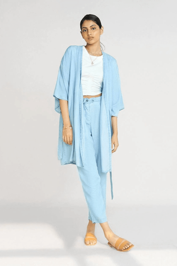 Wrapped In Happiness Set - Blue Denim