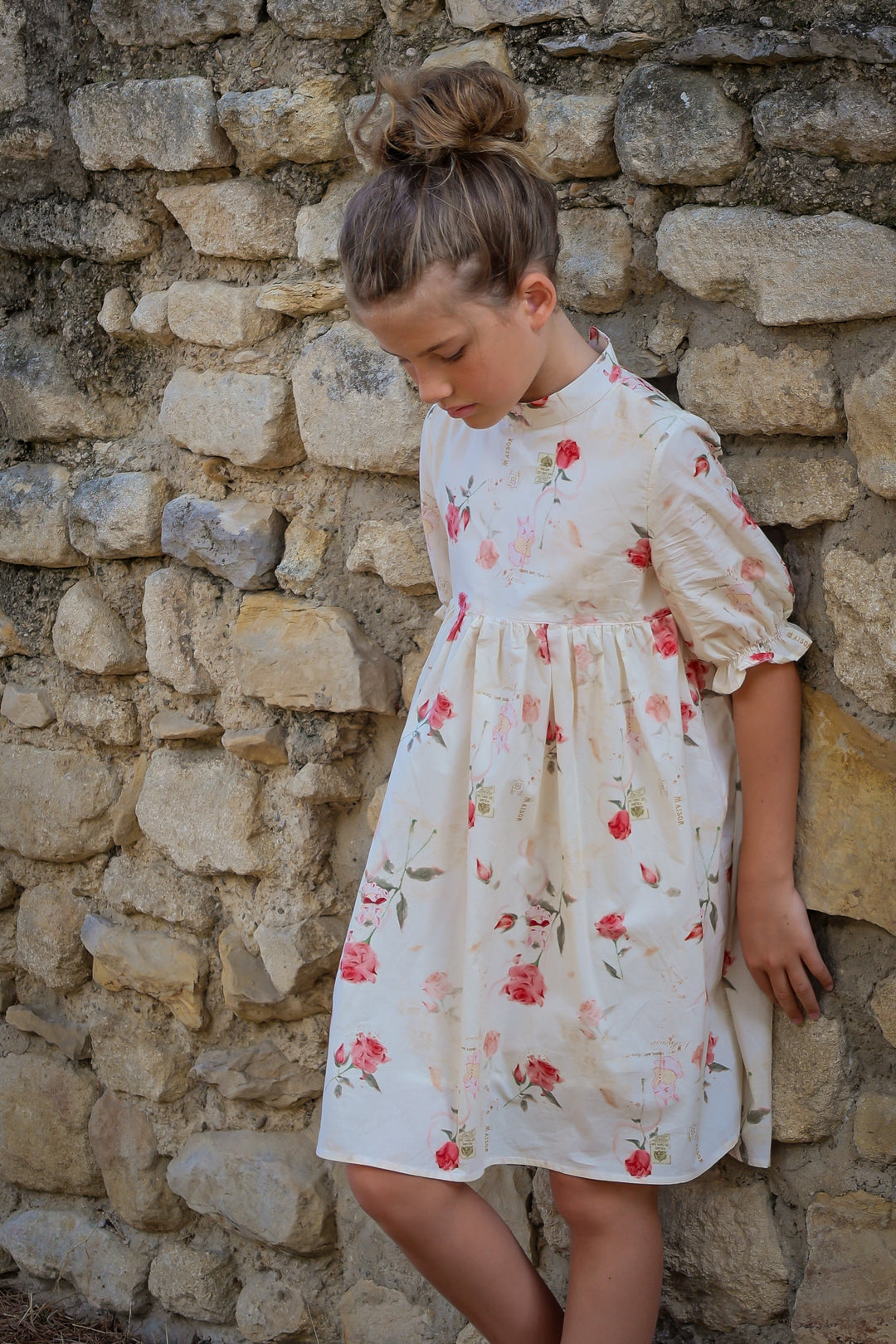 Madeleine Dress | Rose Garden Toile