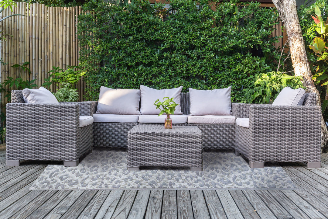 Leopard Silver & Cream