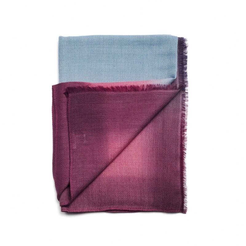 Iris Cashmere Merino Handloom Scarf
