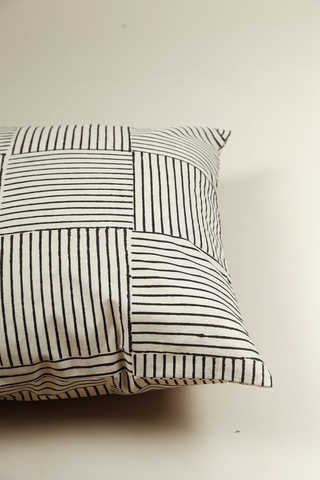 Desert Dunes Hand Block Print Pillow