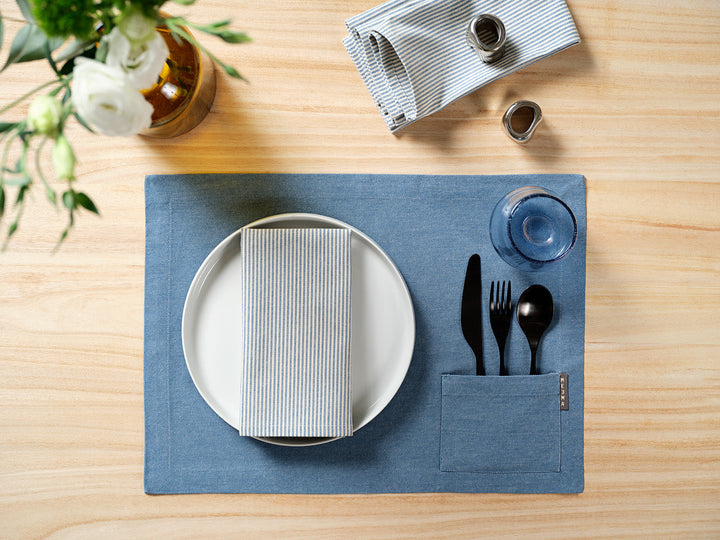 Blue Pinstriped - image 6