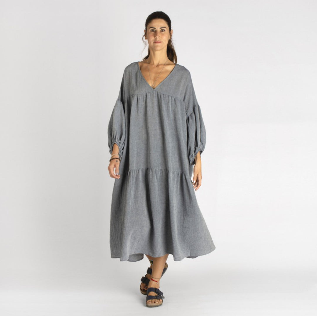 Sile Fully-Pleated Dress