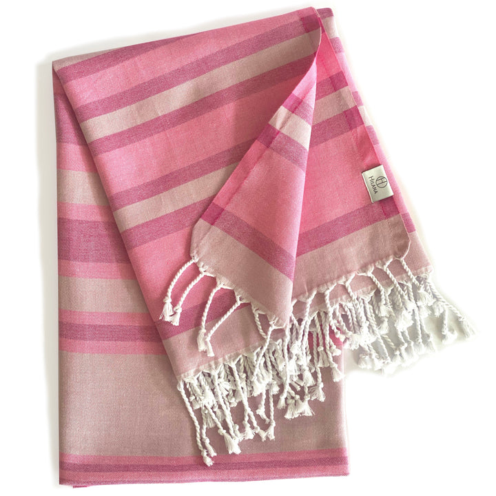 Samara Sustainable Turkish Towel - Pink