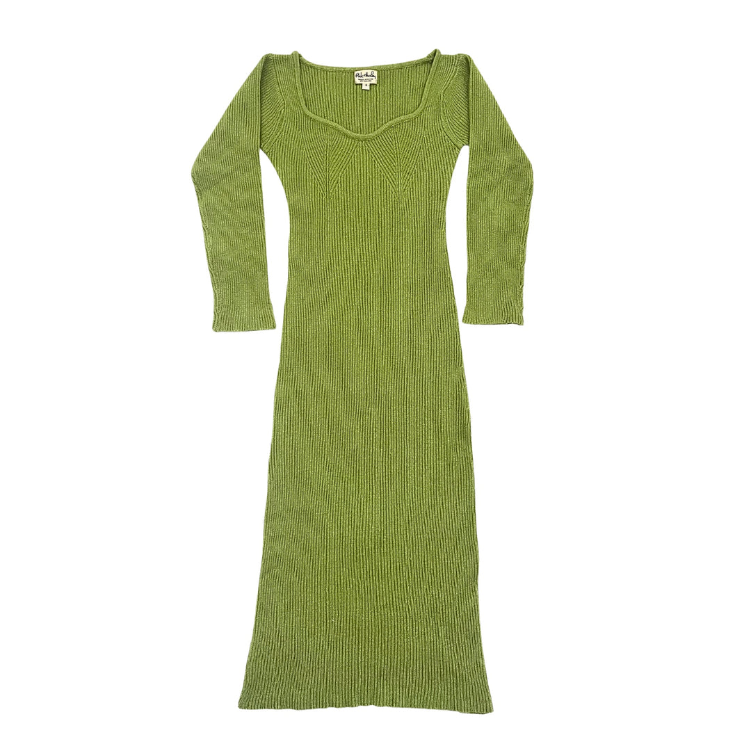 Erin Long Sleeves Knit dress in Limerick