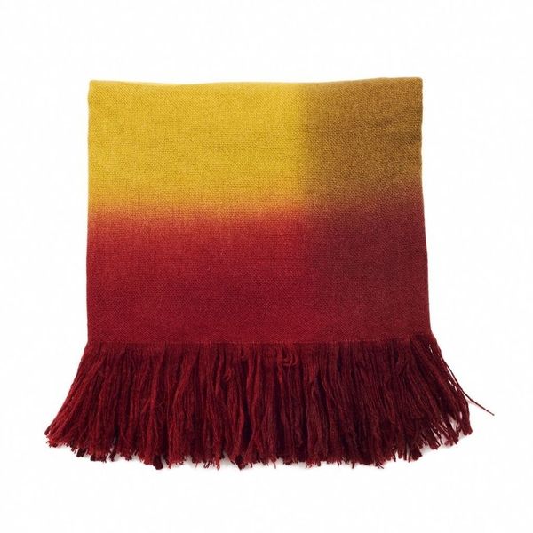 Marigold Merino Ombre Handloom Throw
