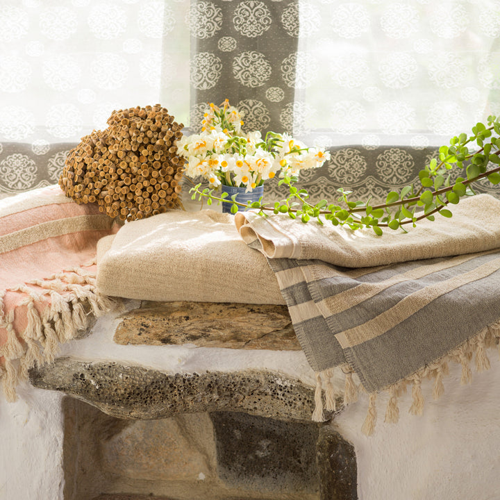 Linen Terry Bath Towel