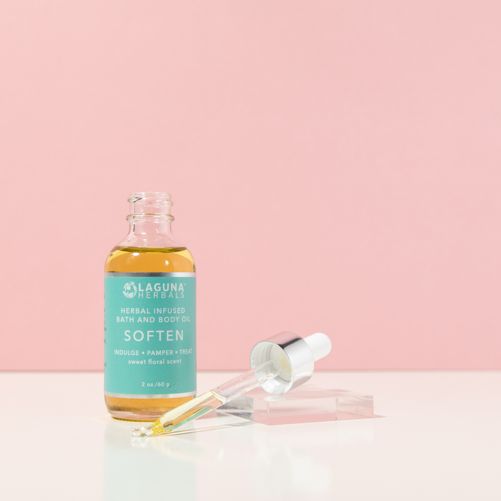 Soften Jasmine Rose Body Oil by Laguna Herbals