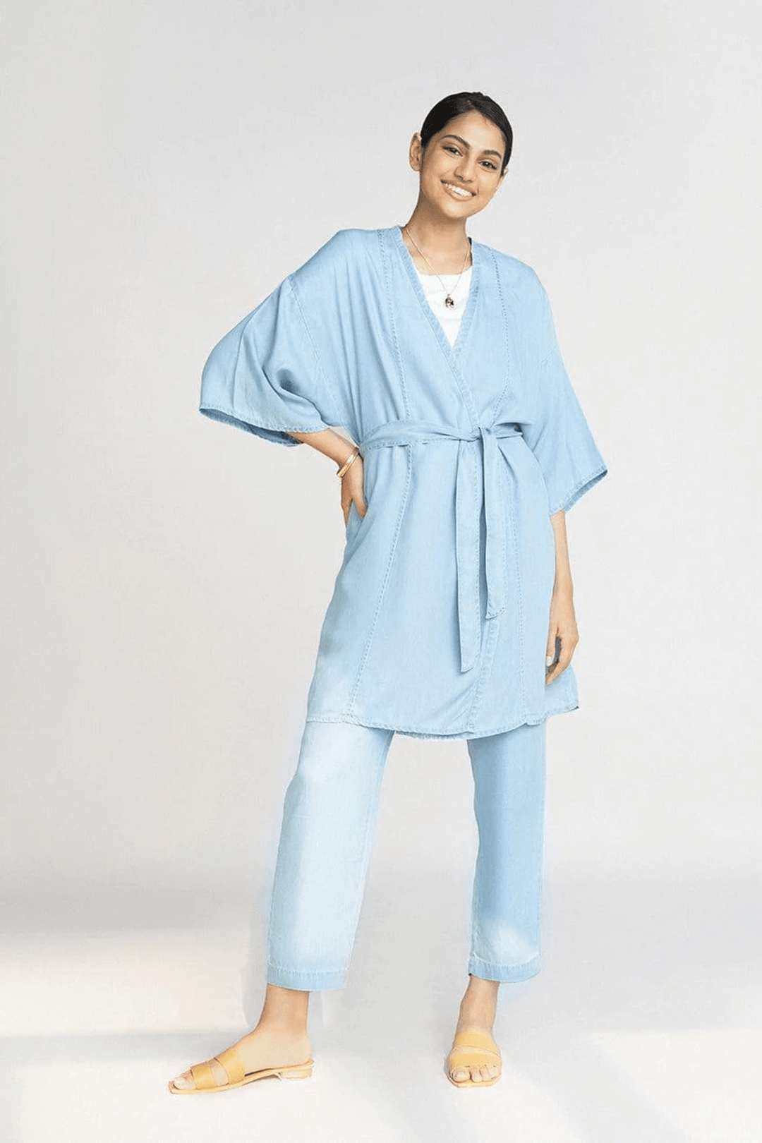 Wrapped In Happiness Set - Blue Denim