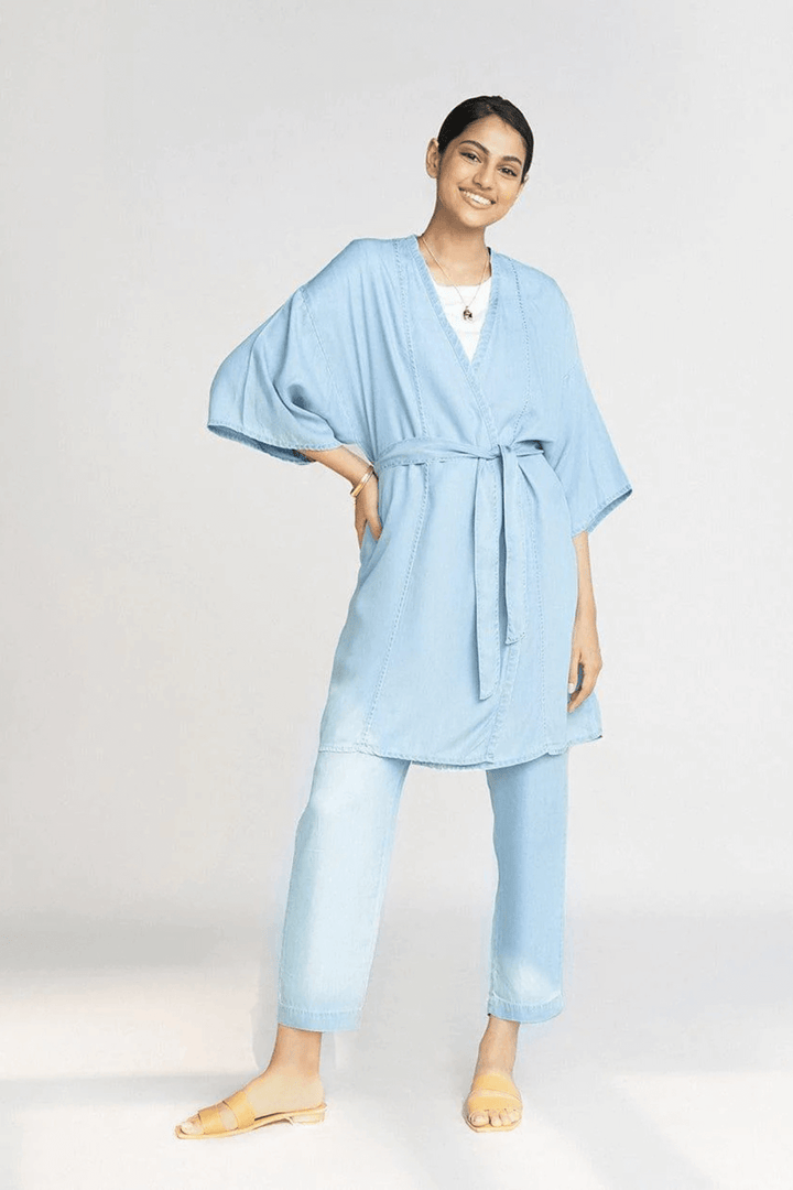 Wrapped In Happiness Set - Blue Denim