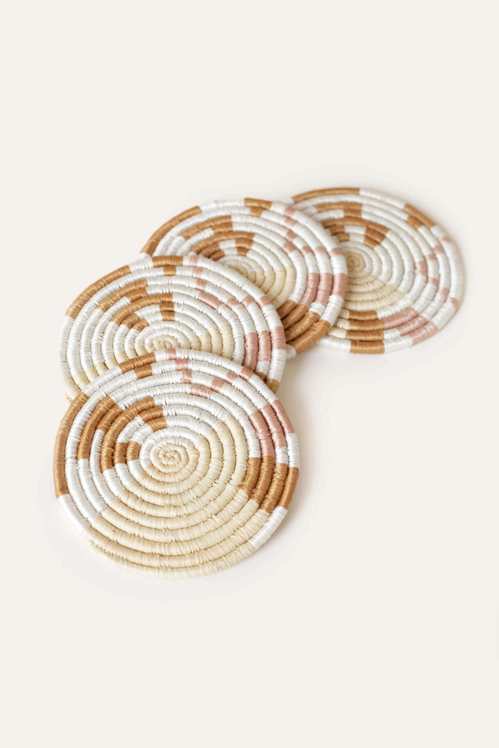 Mixed Abstract Form Set of 4 Coasters