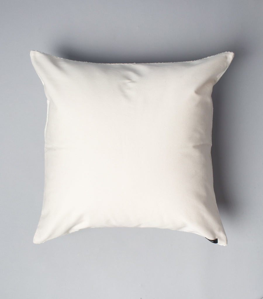 Solid Cotton Euro Pillow - Ivory