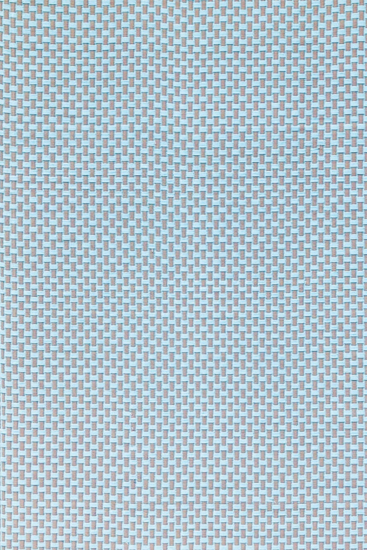 Basket Weave Sand & Aqua