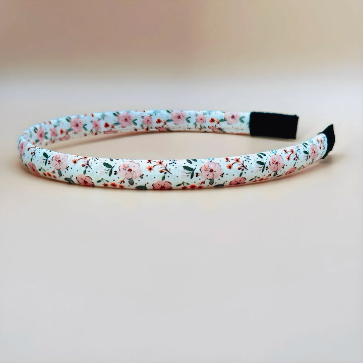 Petite Petals Headband-Rosebud Scatter