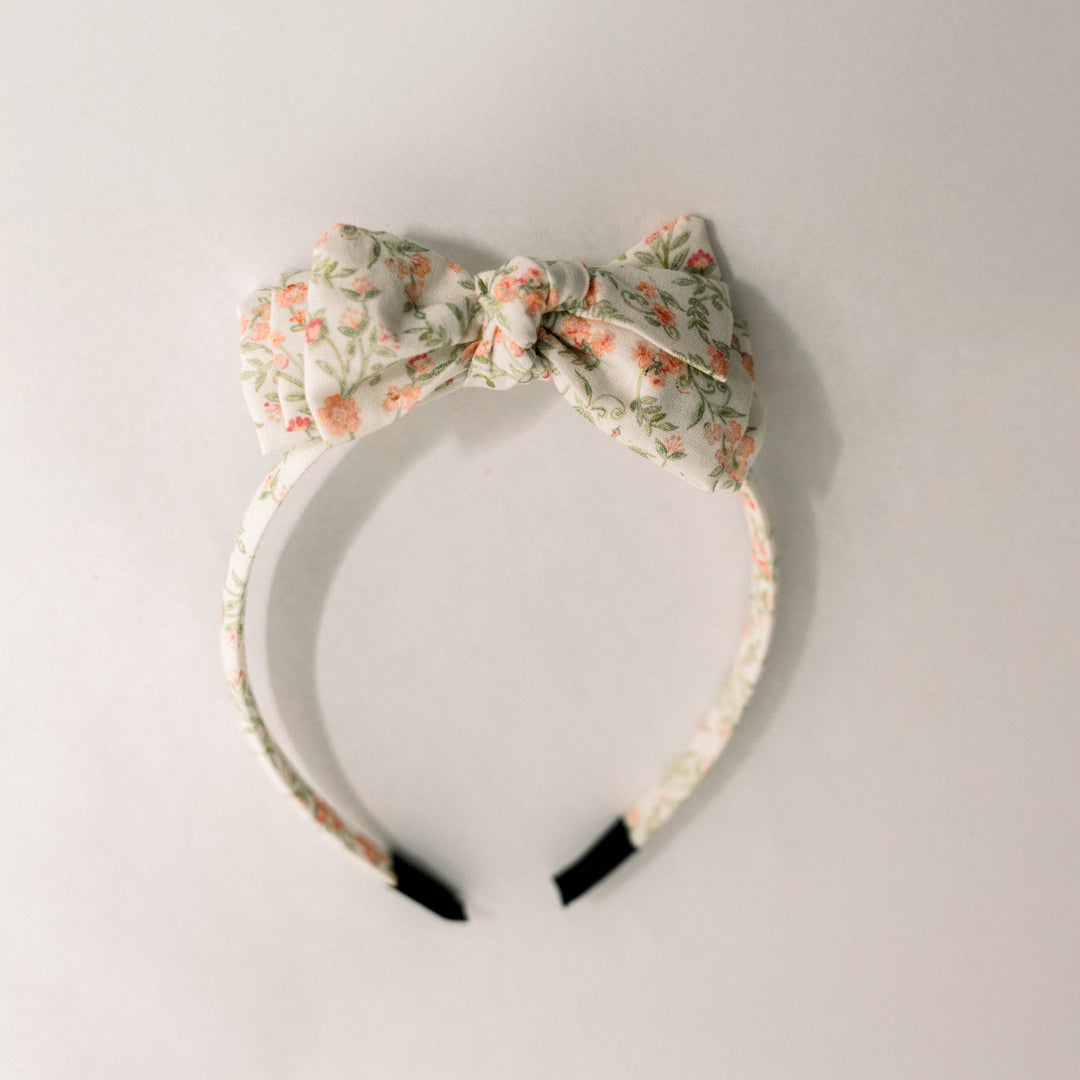 Three Little Bows Headband- Douce Pétale