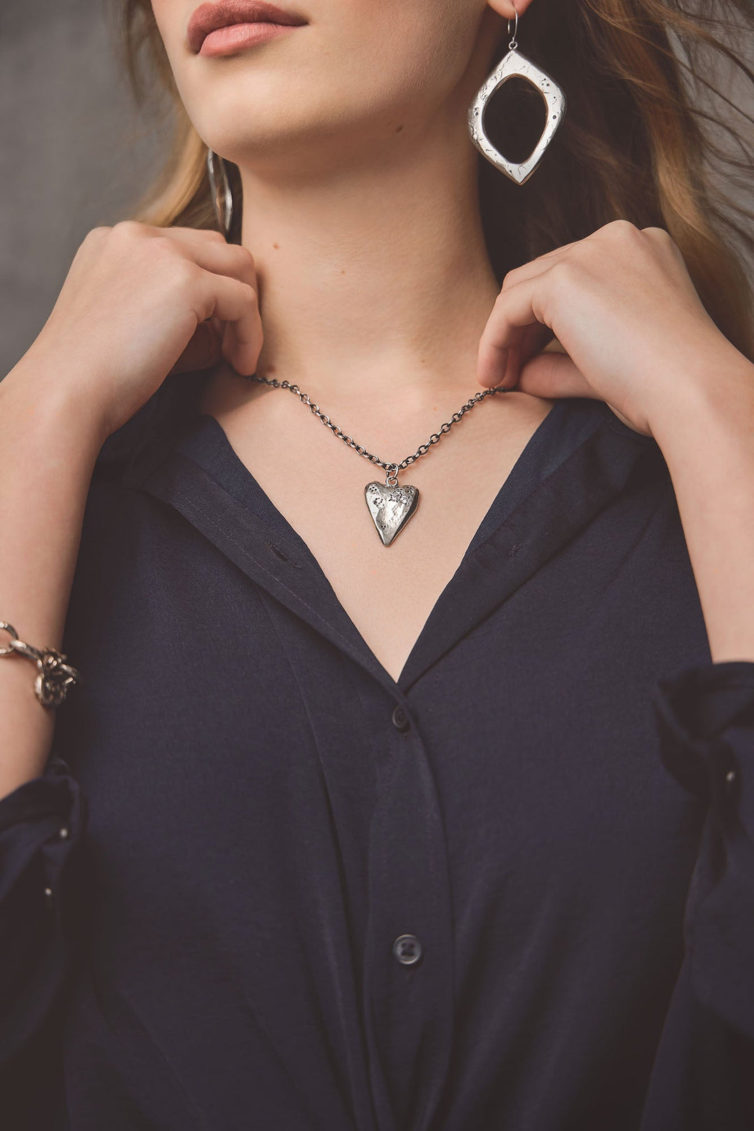 Vence Silver Earrings