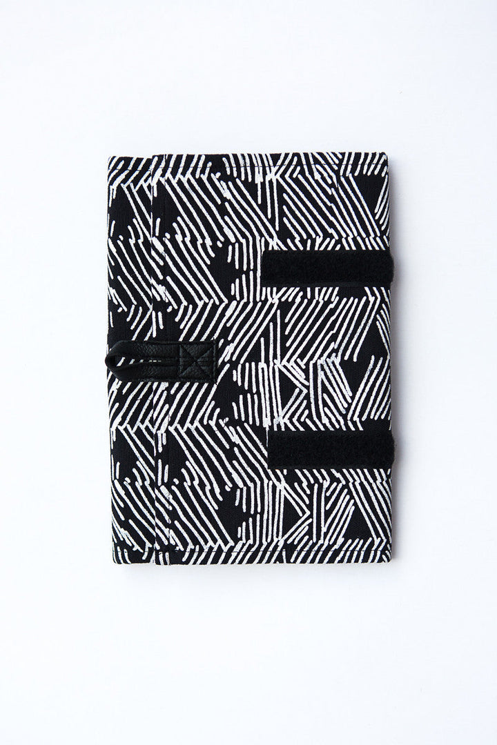 Wayfarer Jewelry Roll Travel Case - Black Matchstick