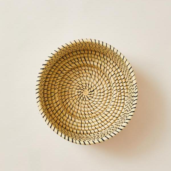 Coiled Raffia Centerpiece Bowl