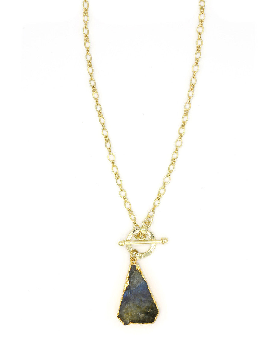 Simple Luxury Necklace | Labradorite