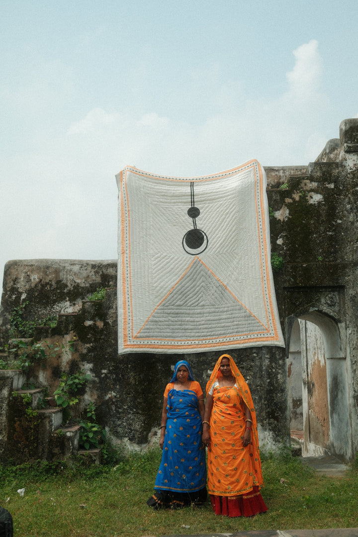 Bauhaus Quilt Reverse