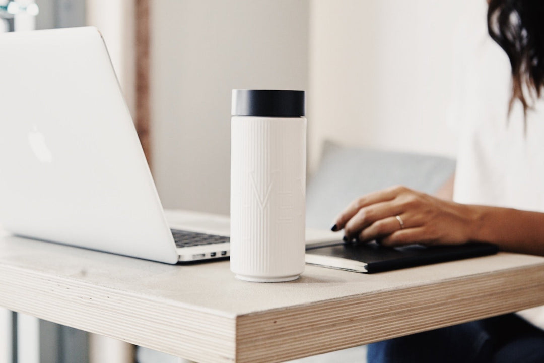 Liven Ceramic Double- Wall Water Bottle