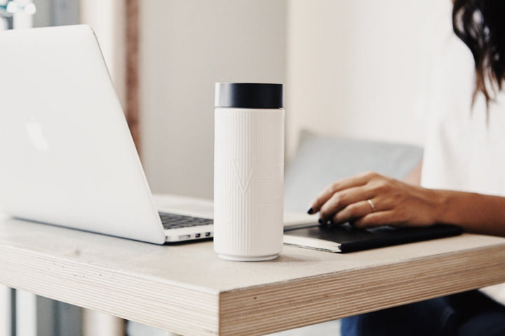 Liven Ceramic Double- Wall Water Bottle