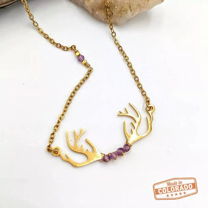 Yurima antler necklace