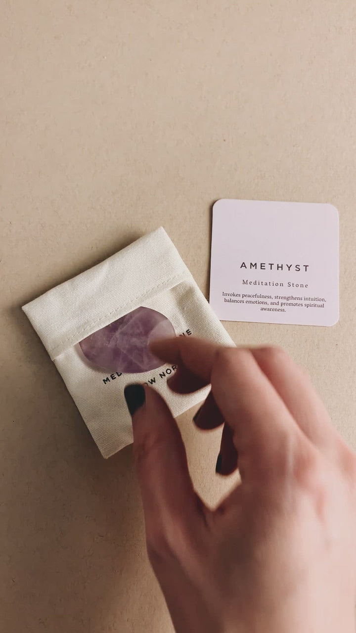 Amethyst | Meditation Stone