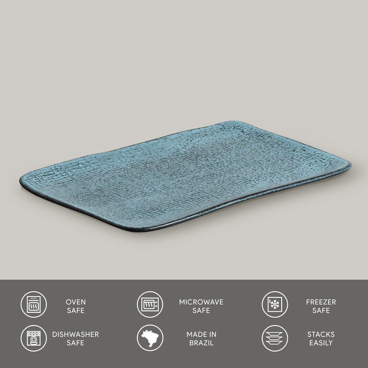 Rectangular Platter Juta Medium Set of 4