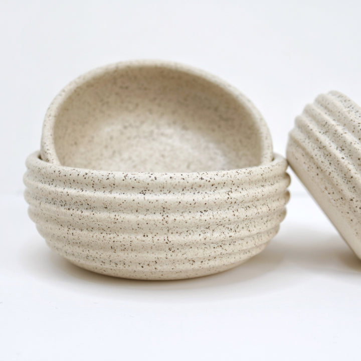 Hunny Bowls - Almond (Set of two. Assorted sizes)