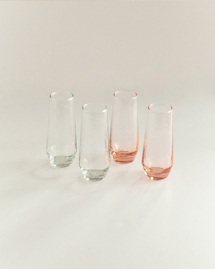 Stemless Champagne Flutes