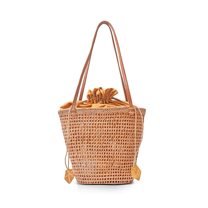 Rattan Mesh Tote Shopper
