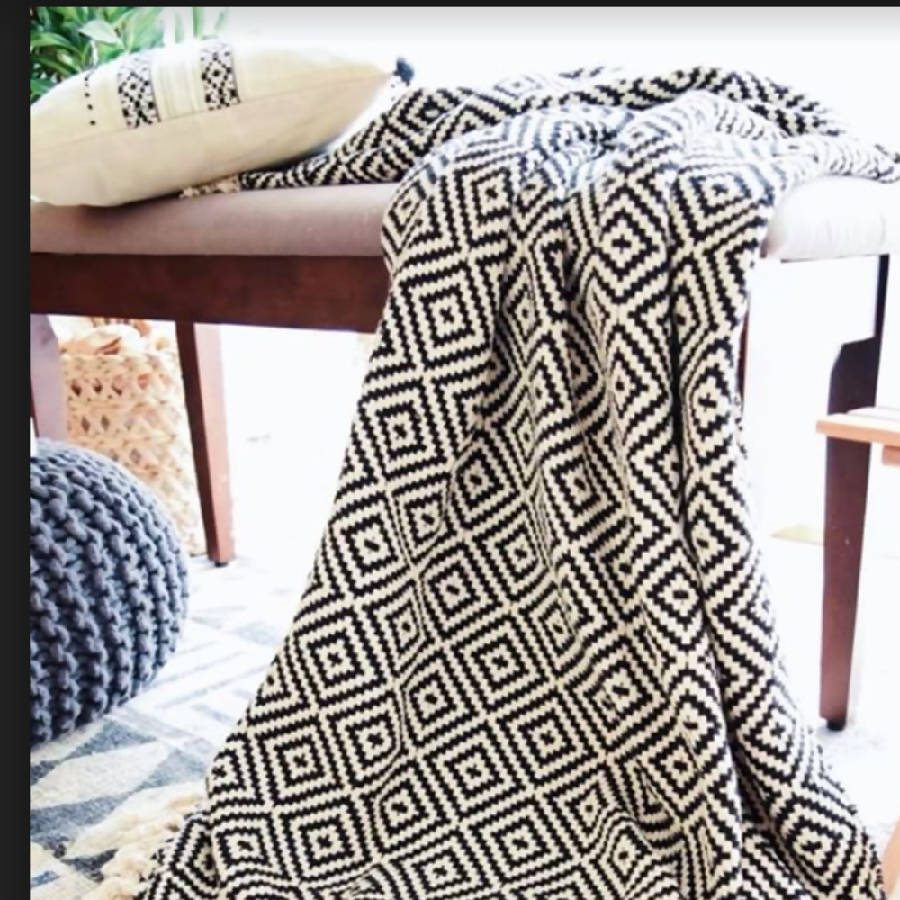 Marie Throw - Black