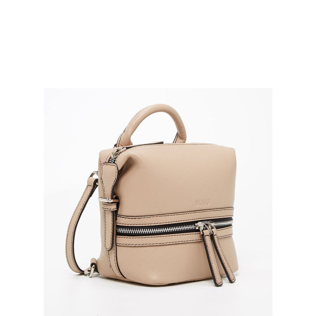ashley pebble leather backpack Ashley Convertible Leather Backpack