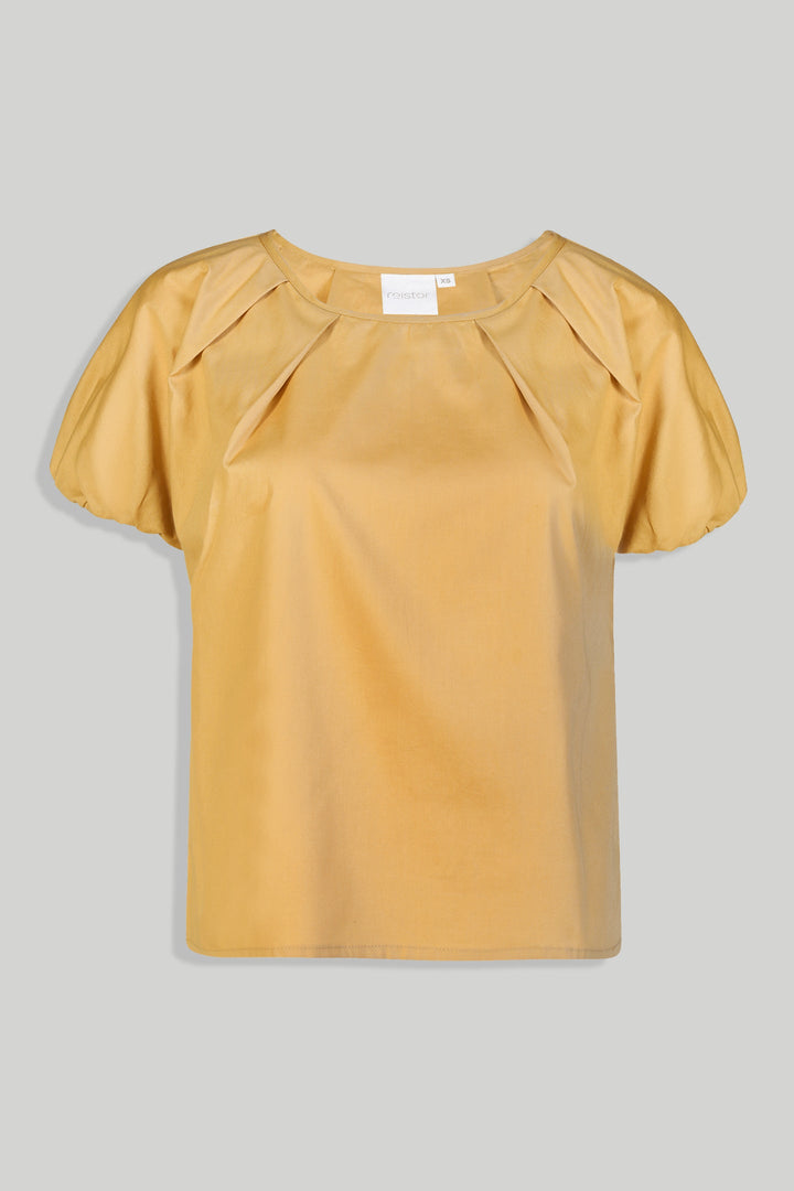 Balloon Sleeve Top - Mustard