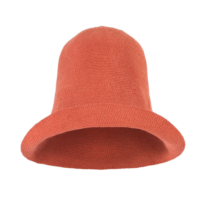 Bloom Crochet Hat - Burnt Sienna