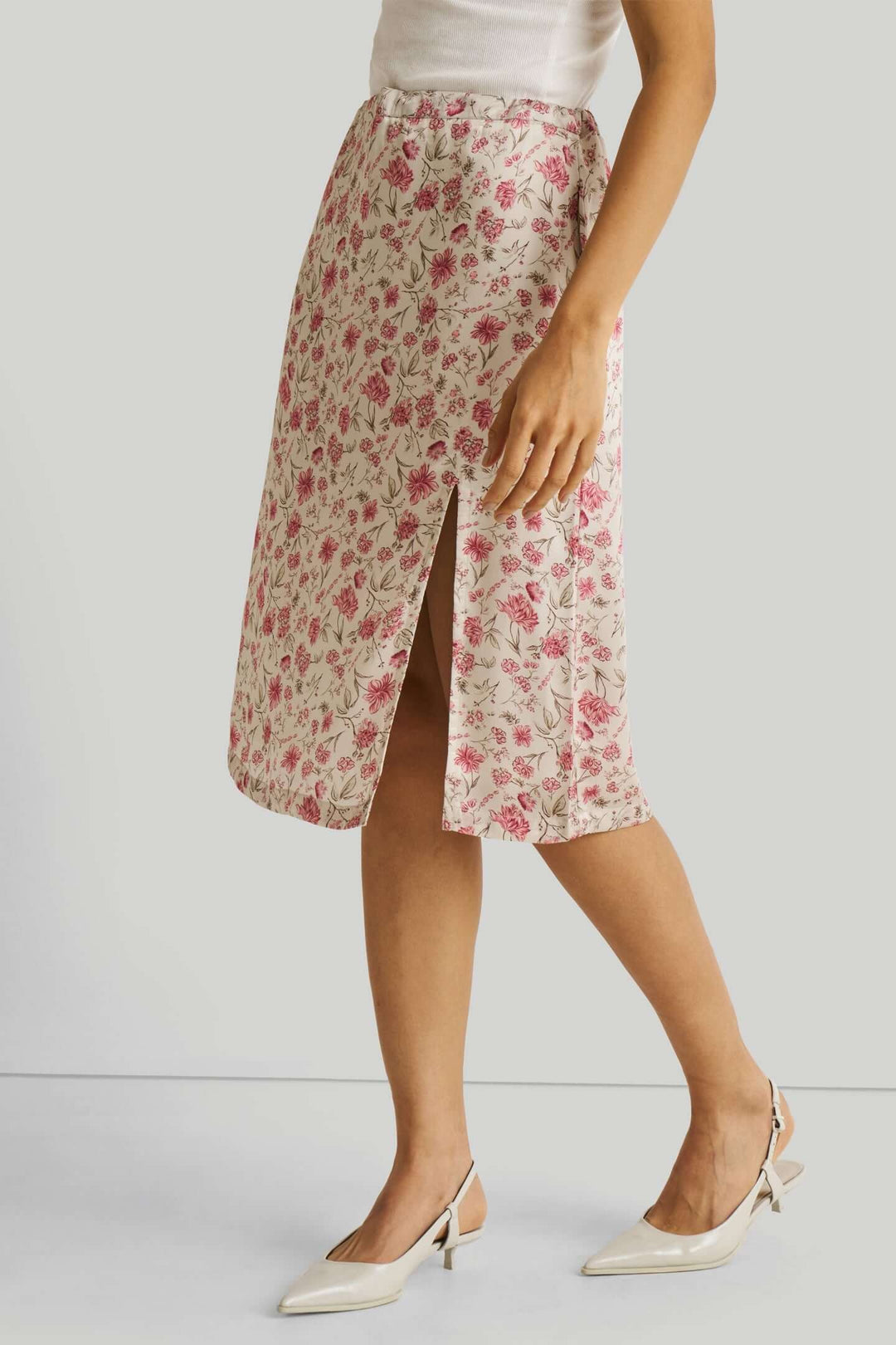 Brunch Skirt - Pink Florals