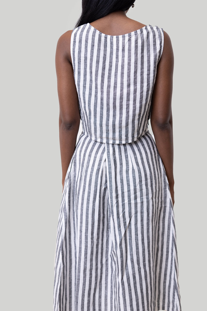 Breezy Summer Set - Linen Stripes